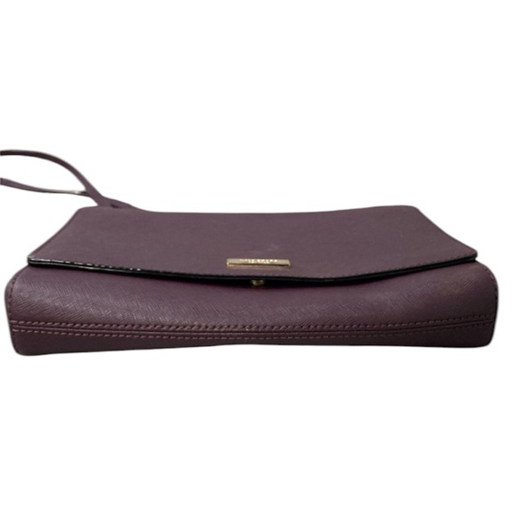 Kate Spade Purple Crossbody Clutch Chain Purse - Picture 4 of 8